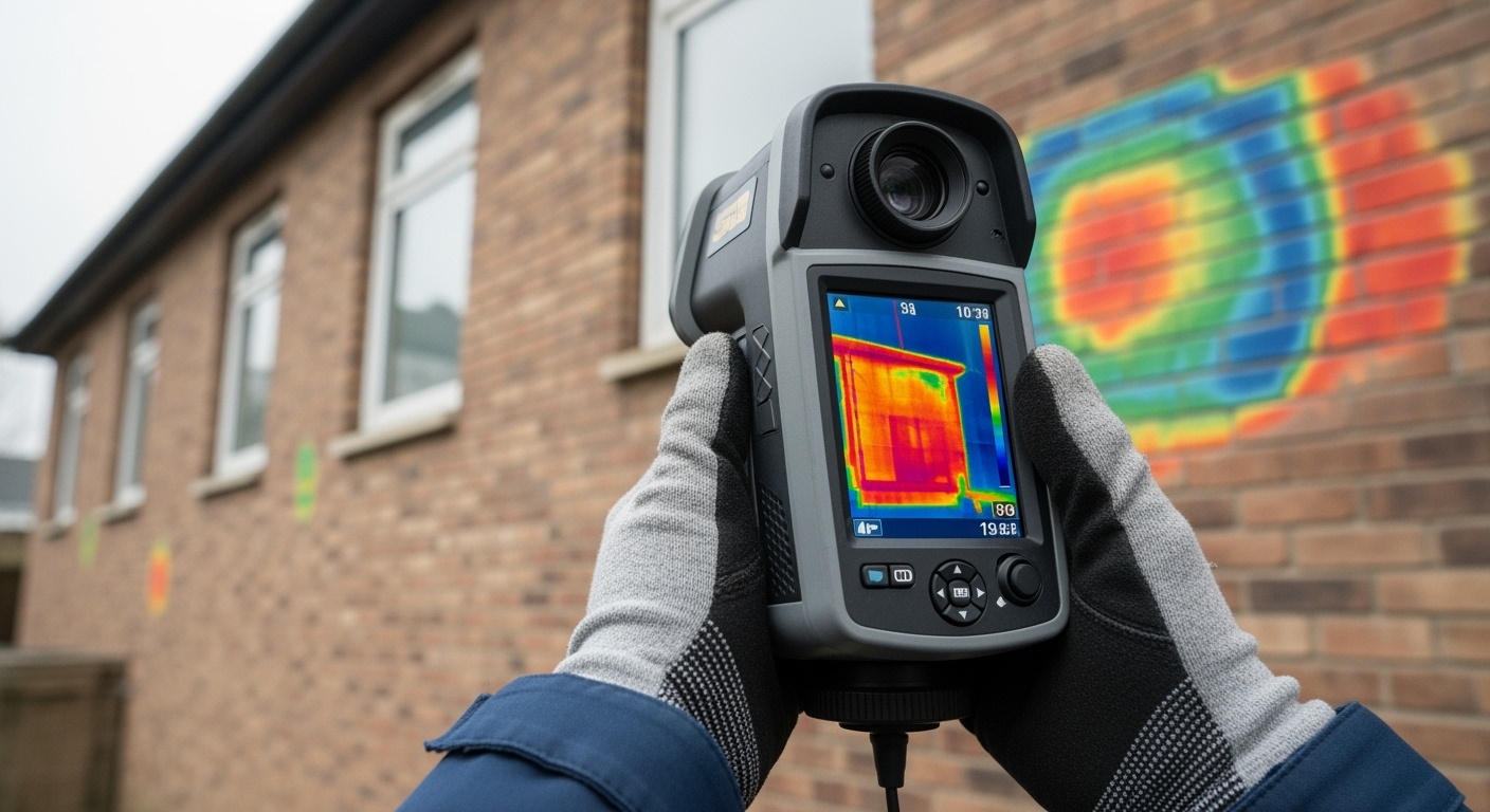 Thermal imaging survey equipment